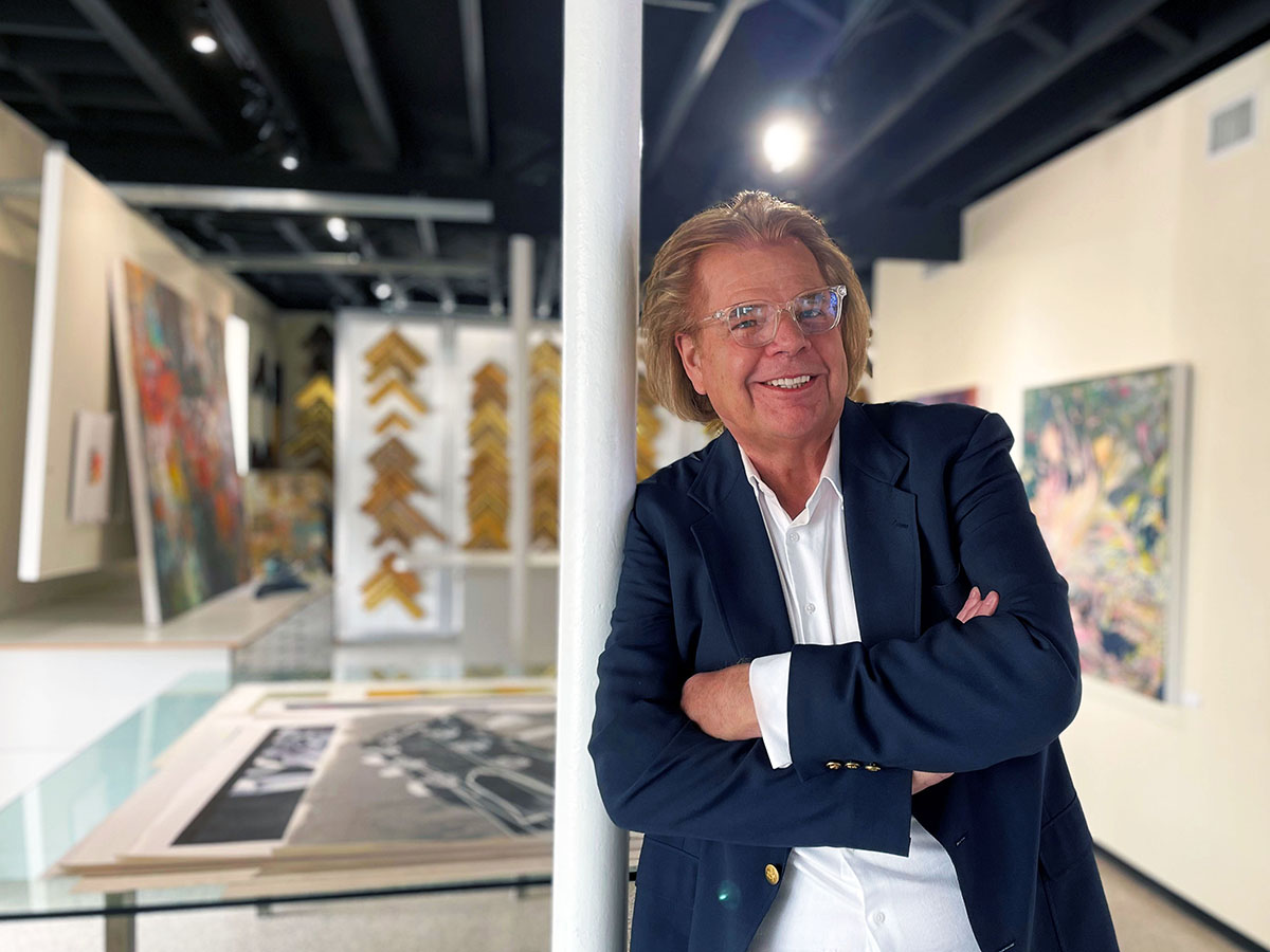 Another angle on the University of Tampa's new Technology Building: Art!