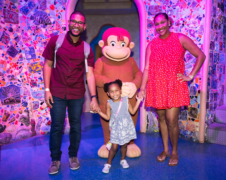 Curious George: Let's Get Curious Exhibit at the Miami Children's Museum.