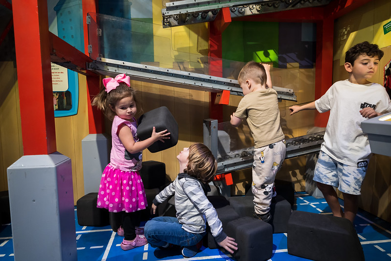 Curious George: Let's Get Curious Exhibit at the Miami Children's Museum.