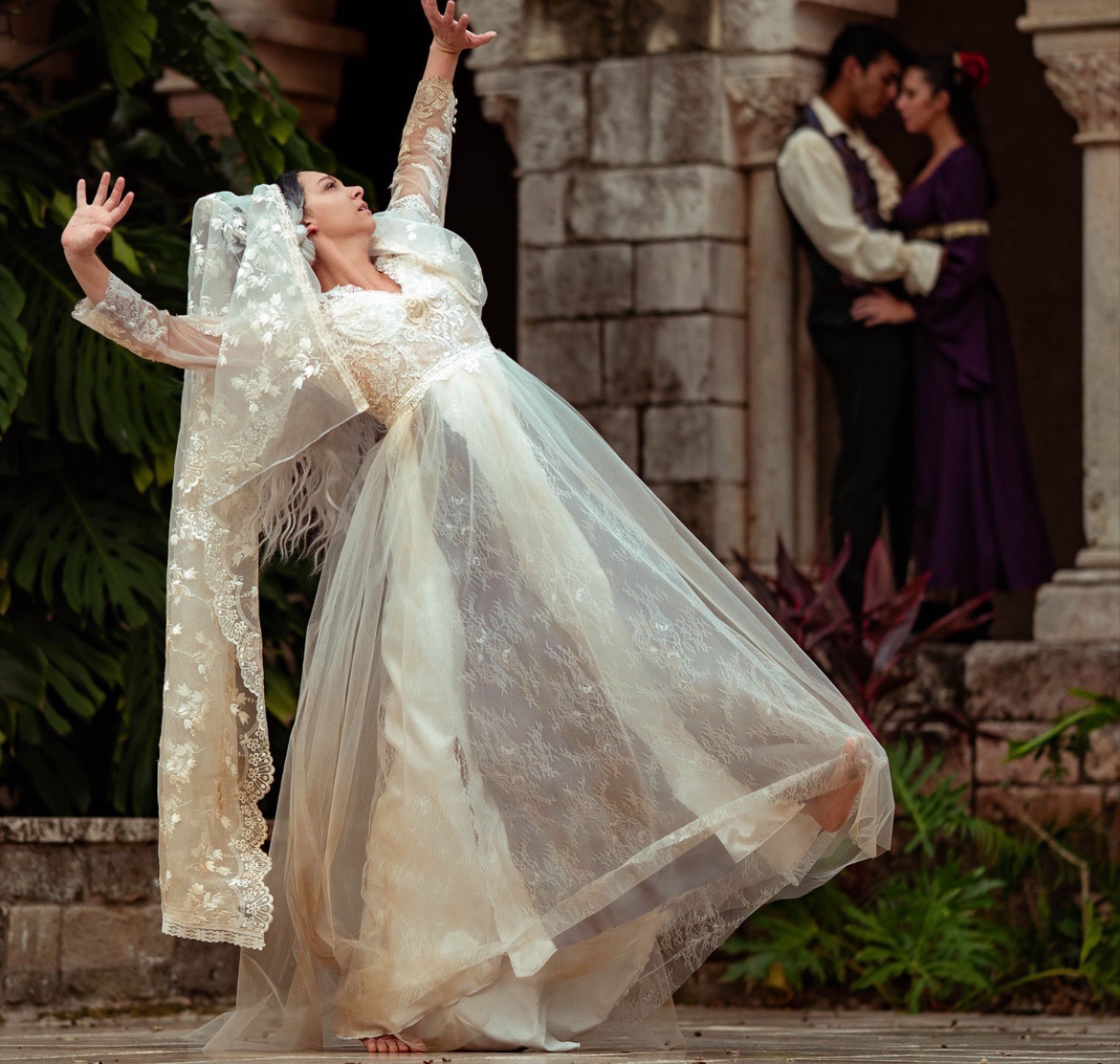 Dickens does Dance in Site-Specific “HAVISHAM!” at North Miami Beach Spanish Monastery