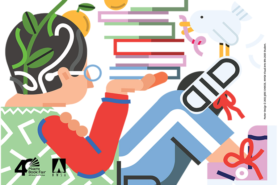 Miami Book Fair Unveils Official Poster