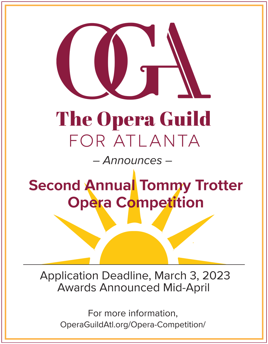 Now Accepting Applications for Two Opera Guild Competitions